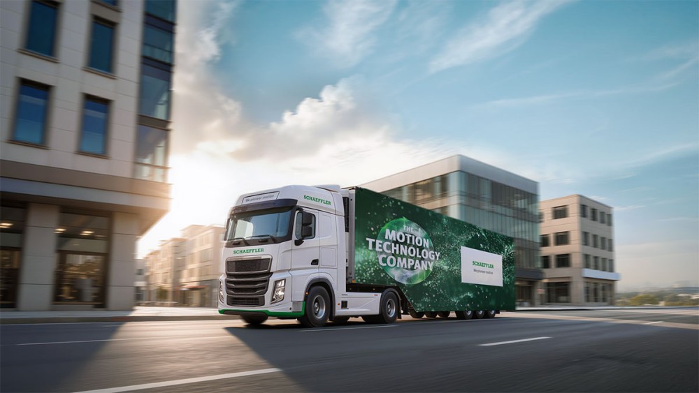 Motion Technology Truck společnosti Schaeffler přiveze návštěvníkům MSV 2026 v Brně interaktivní prezentaci nejnovějších technologií pohybu.